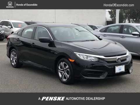 New 2018 Honda Civic Sedan LX Manual